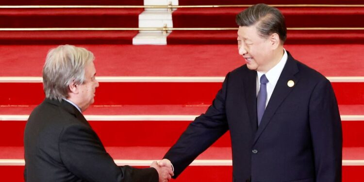 En Chine, Guterres appelle à transformer le défi mondial des infrastructures en opportunités