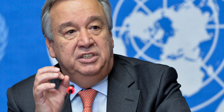 « Il faut combler le déficit en matière d’ambition climatique », déclare Guterres avant la COP28