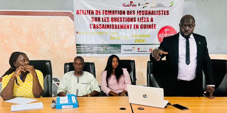 Assainissement : des journalistes à l&rsquo;école de la FEGEDEG et de l&rsquo;ANASP à Conakry